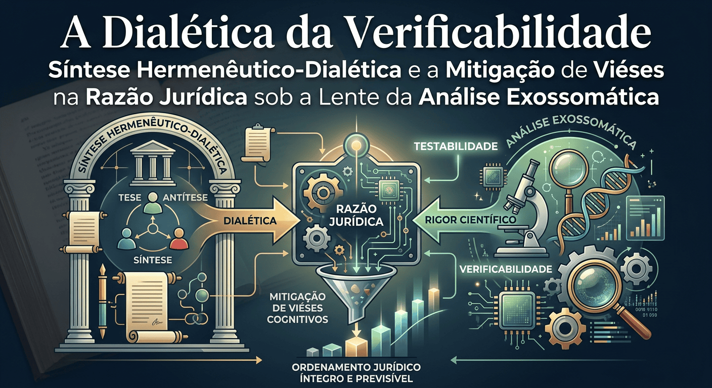 A Dialética da Verificabilidade: A síntese Hermenêutico-Dialética na Mitigação de vieses na Razão Jurídica sob a lente da análise Exossomática Evolutiva